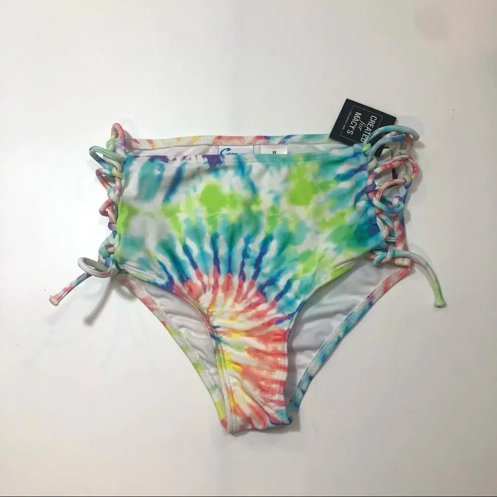 California Waves high waist bikini swim bottom